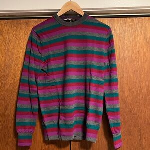 Mr Turk Size Medium Striped Sweater